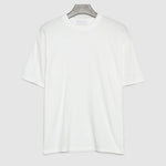 Brabora Men’s Loose Solid Color T-Shirt Summer Thin Cotton Casual Short Sleeve Top