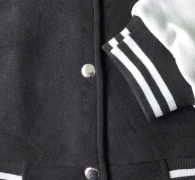 Brabora Men’s Baseball Jacket Loose Fit Cotton Casual Varsity Style